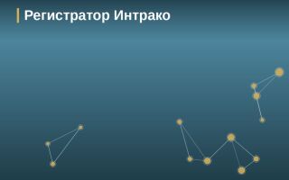 Регистратор Интрако